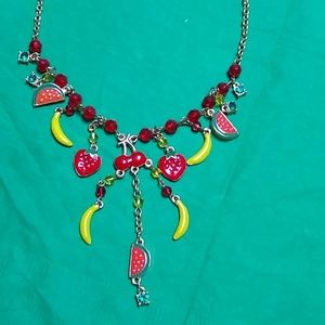Vintage Carribean cruise necklace.